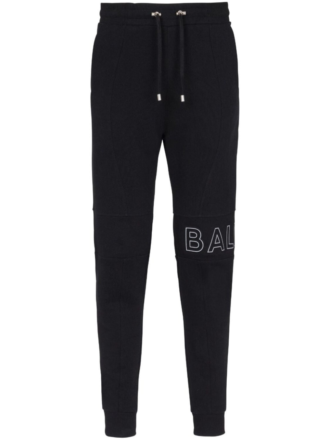 Balmain спортивные брюки с кулиской, черный