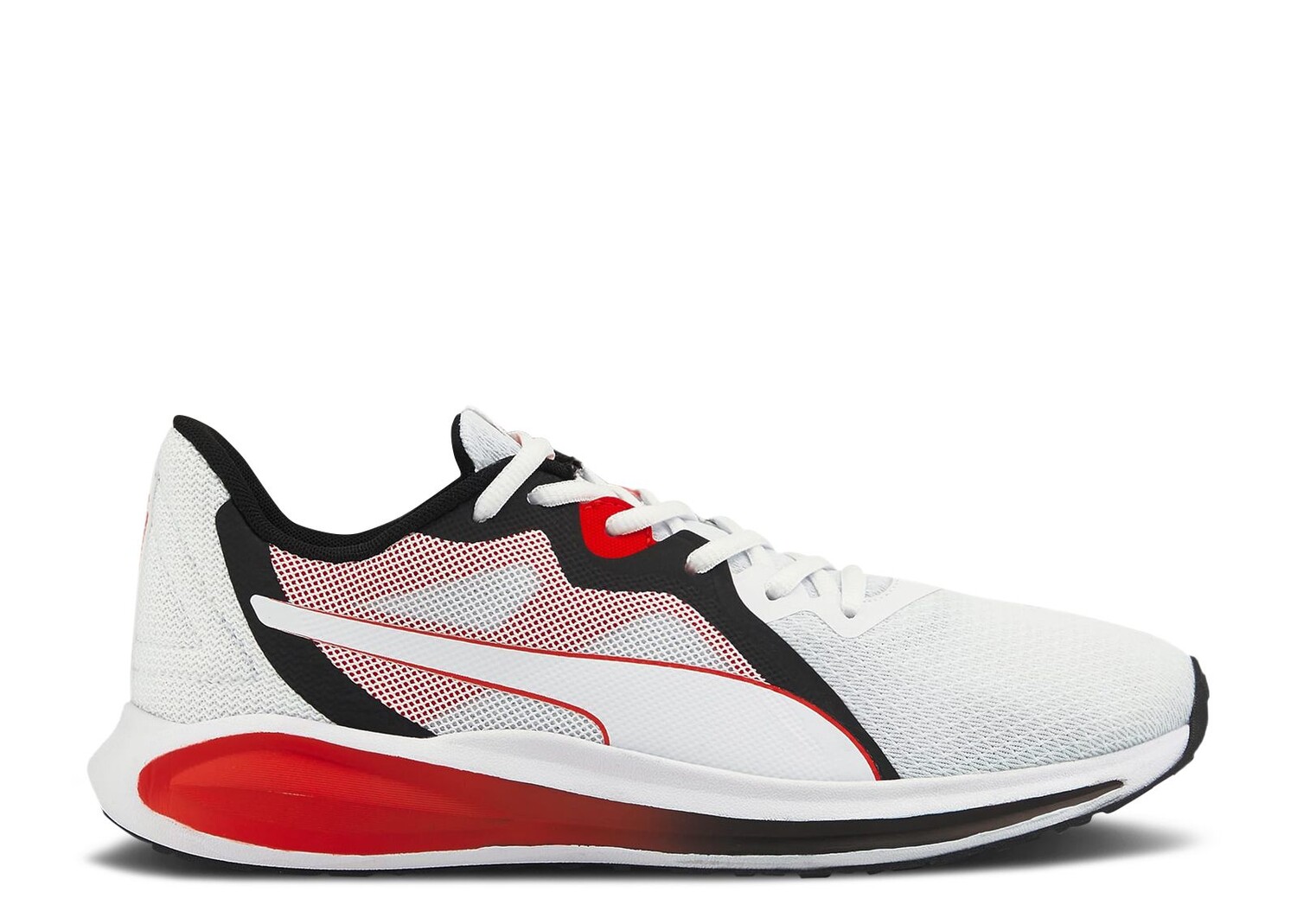 

Кроссовки Puma Twitch Runner 'White High Risk Red', белый