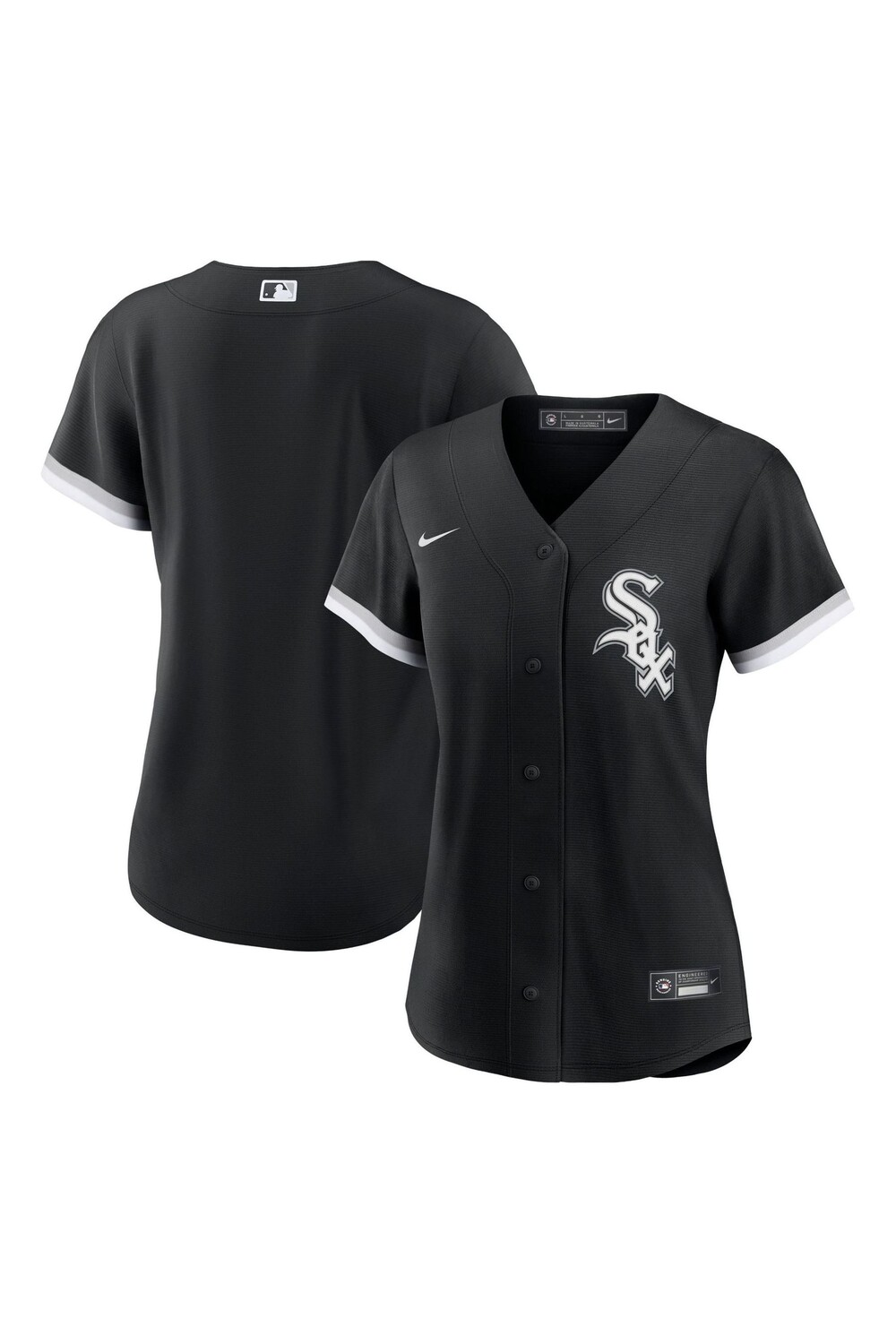 

Белая футболка в тон официальной футболке Chicago Sox Nike, черный