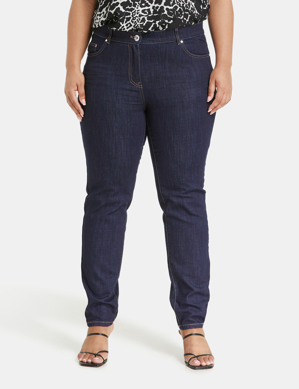 

Джинсы SAMOON Hose verkürzt, цвет Raw Blue Denim