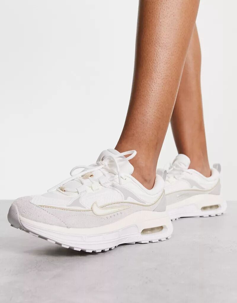 

Кроссовки Nike Air Max Bliss белого цвета с фотонной пылью