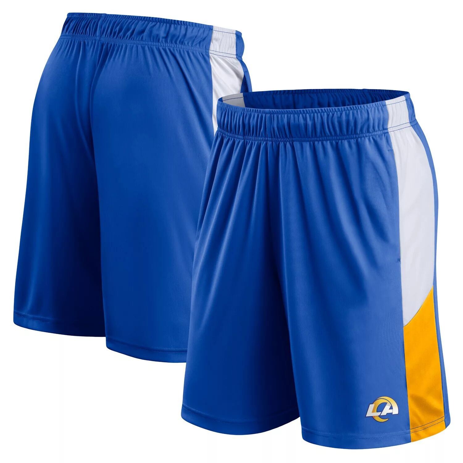 

Мужские шорты с цветными блоками Fanatics Royal Los Angeles Rams Prep
