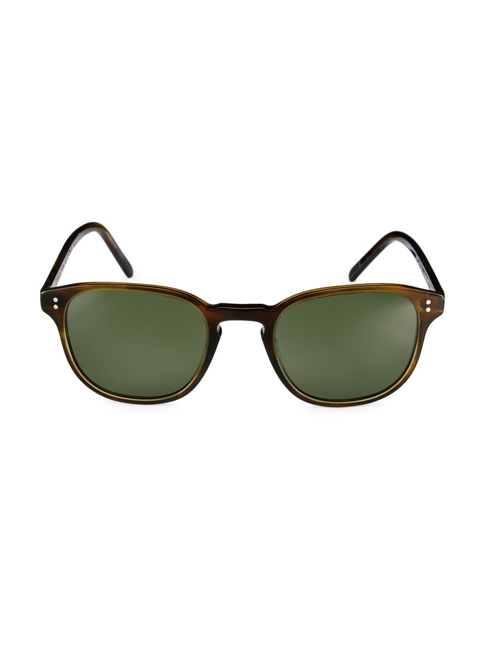 

Круглые солнцезащитные очки Fairmont 49 мм Oliver Peoples, коричневый