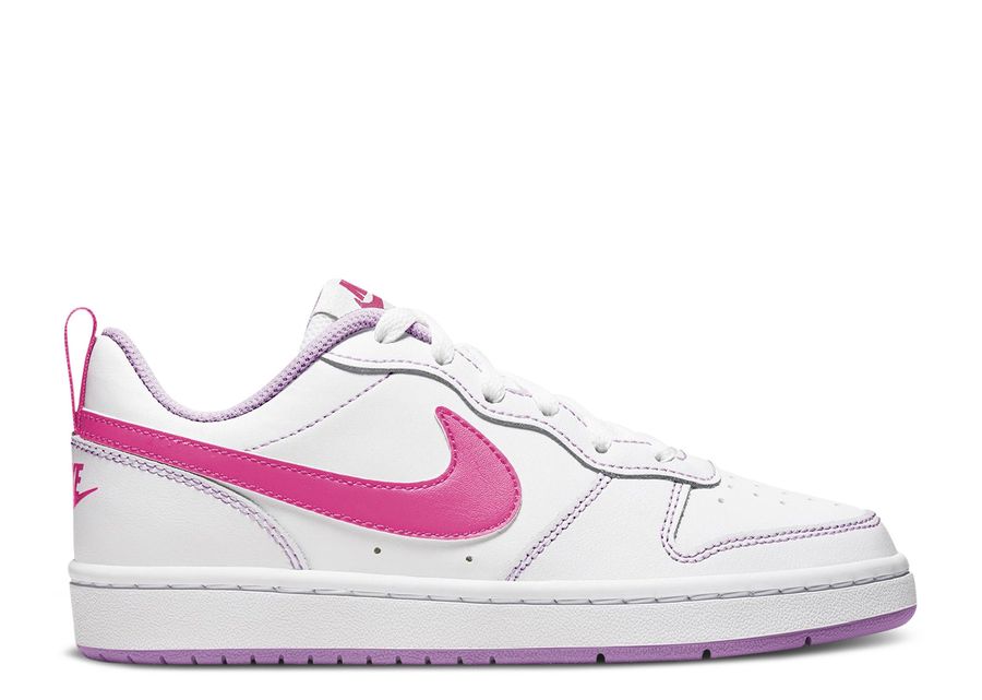 

Кроссовки Nike Court Borough Low 2 Gs 'White Hyper Pink', белый