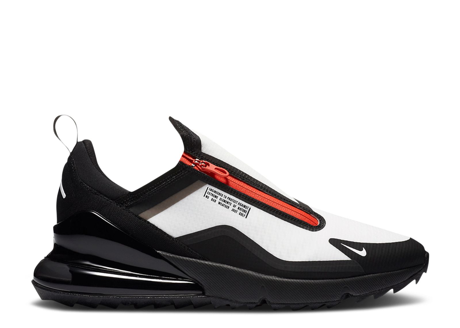 Кроссовки Nike Air Max 270 Shield Golf 'Black Team Orange', белый