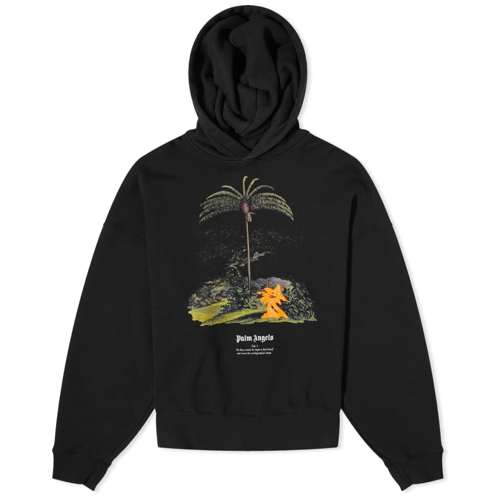 

Толстовка с капюшоном Palm Angels Enzo From The Tropics, черный