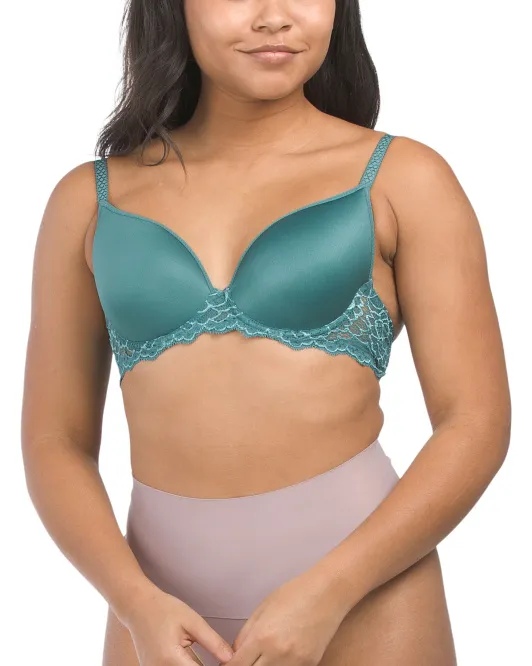 

Бюстгальтер с глубоким вырезом Caress 3d Simone Perele, зеленый