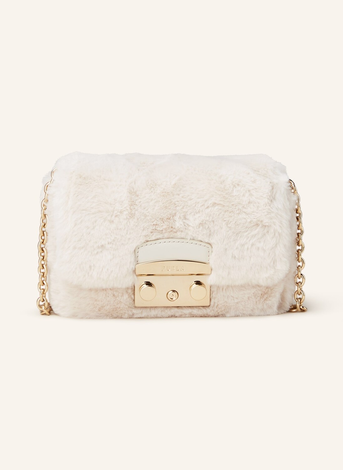 

Сумка через плечо FURLA METROPOLIS MINI, кремовый