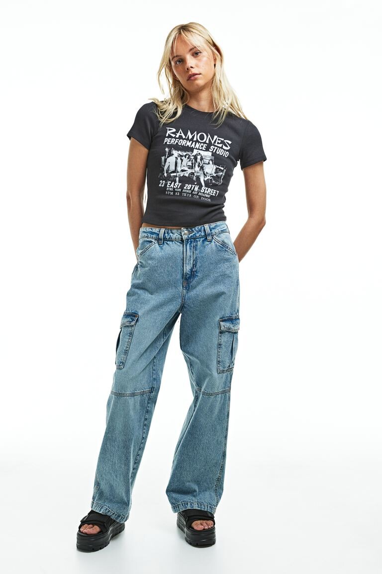 

Футболка с принтом H&M