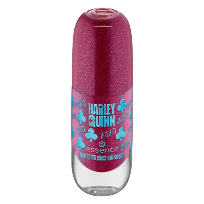 

Лак для ногтей harley quinn holo bomb esmalte de uñas Essence, цвет 1