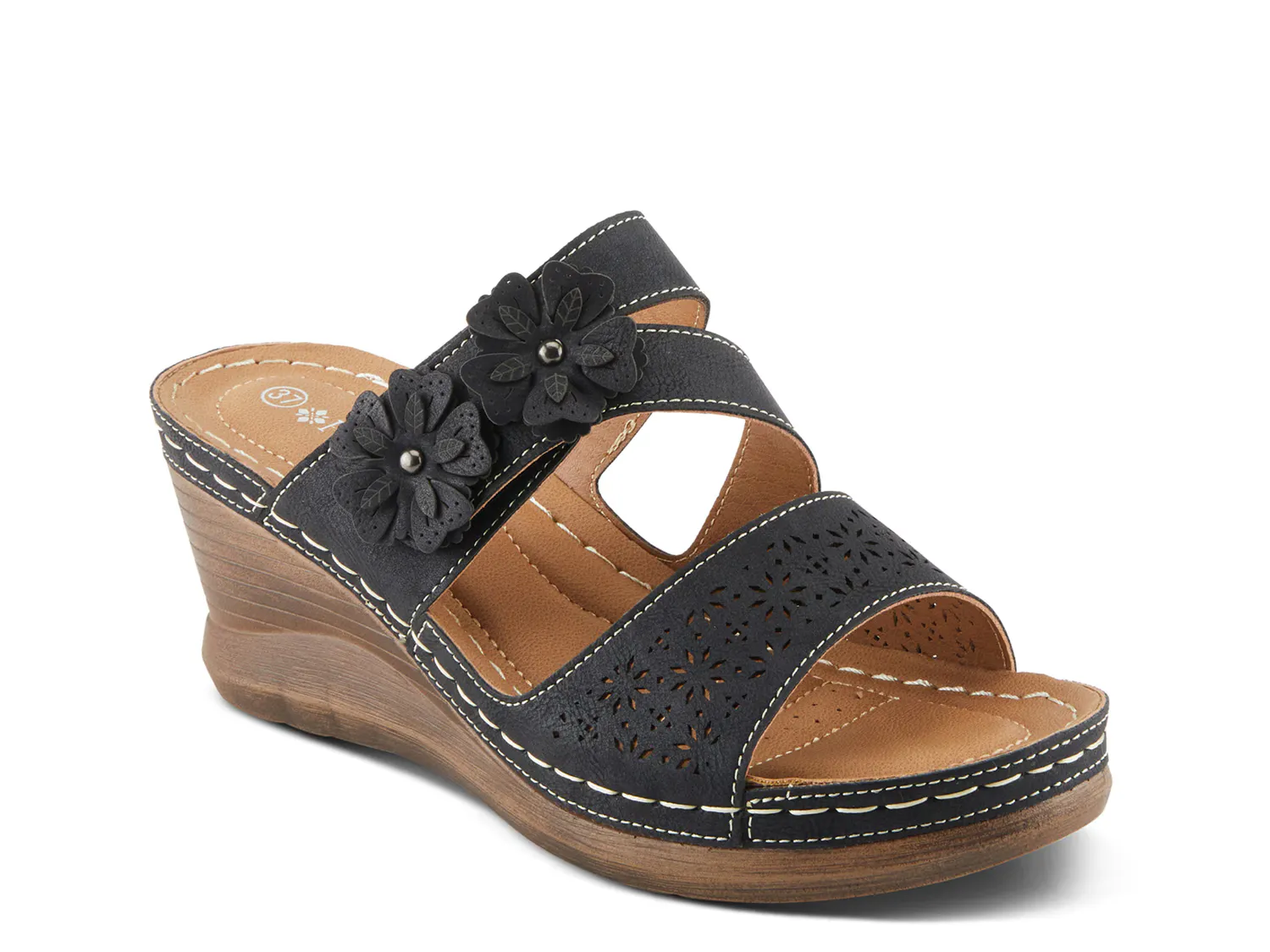 

Сандалии Lolly Wedge Sandal Patrizia By Spring Step, черный