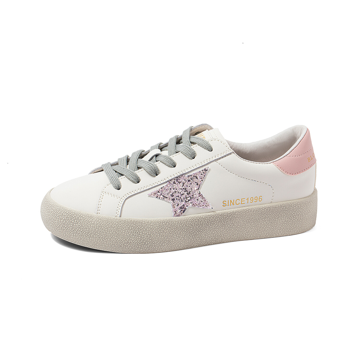 

Кеды, скейтборд обувь женская низкая Comely, цвет Off White/Silver