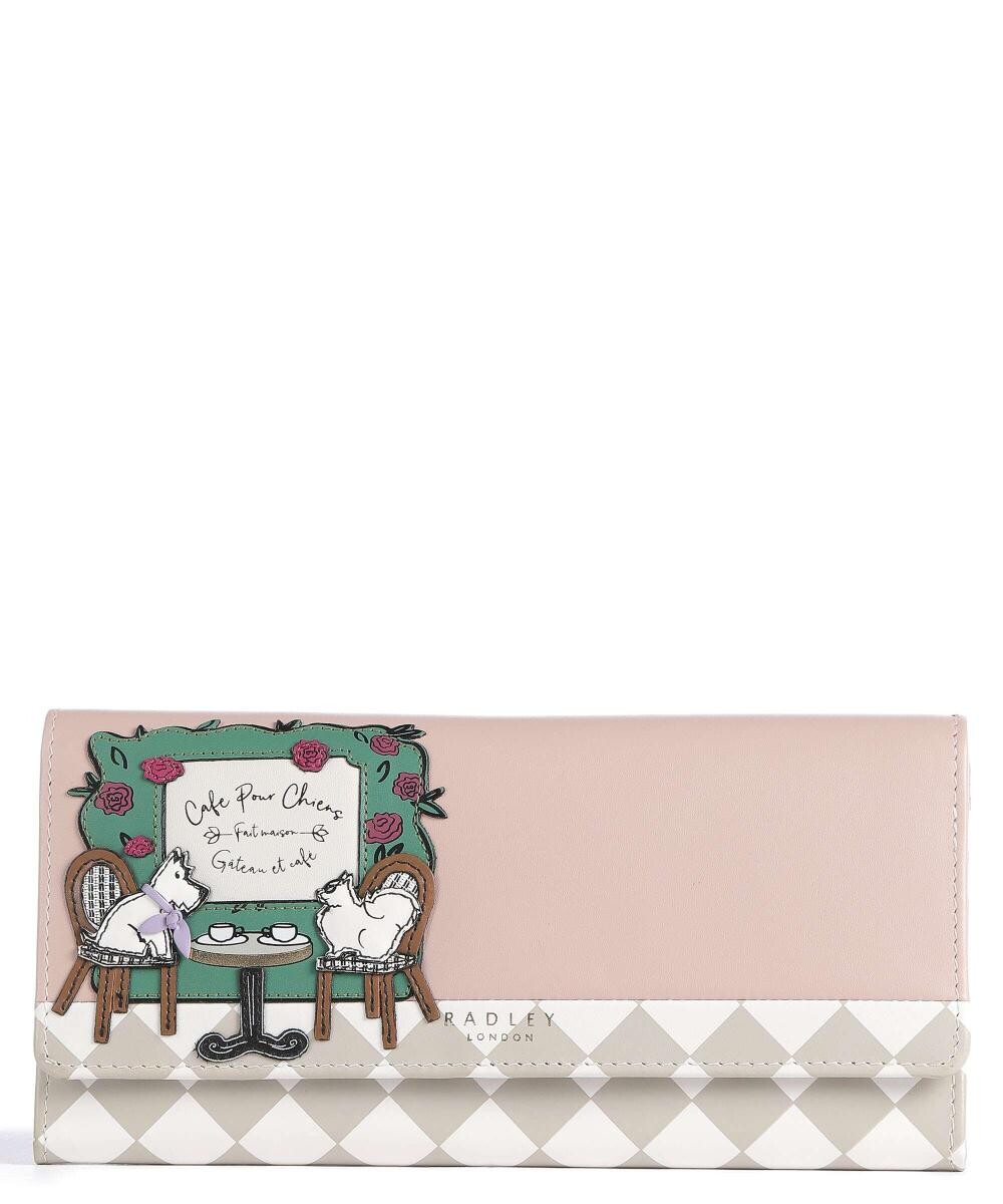 

Кошелек Dog Cafe из мелкозернистой кожи Radley London, мультиколор