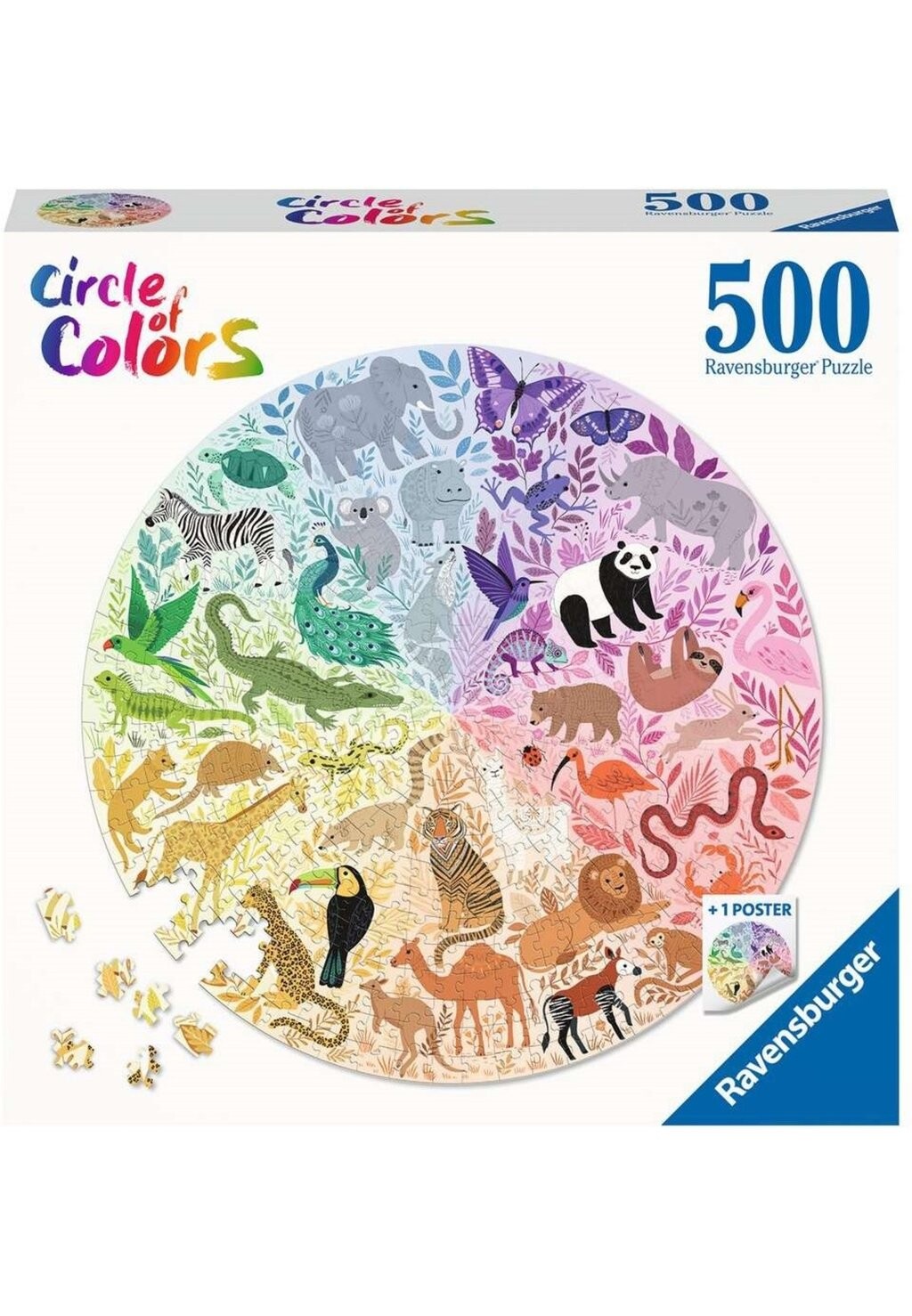 

Пазл CIRCLE OF COLORS Ravensburger, цвет multi-coloured