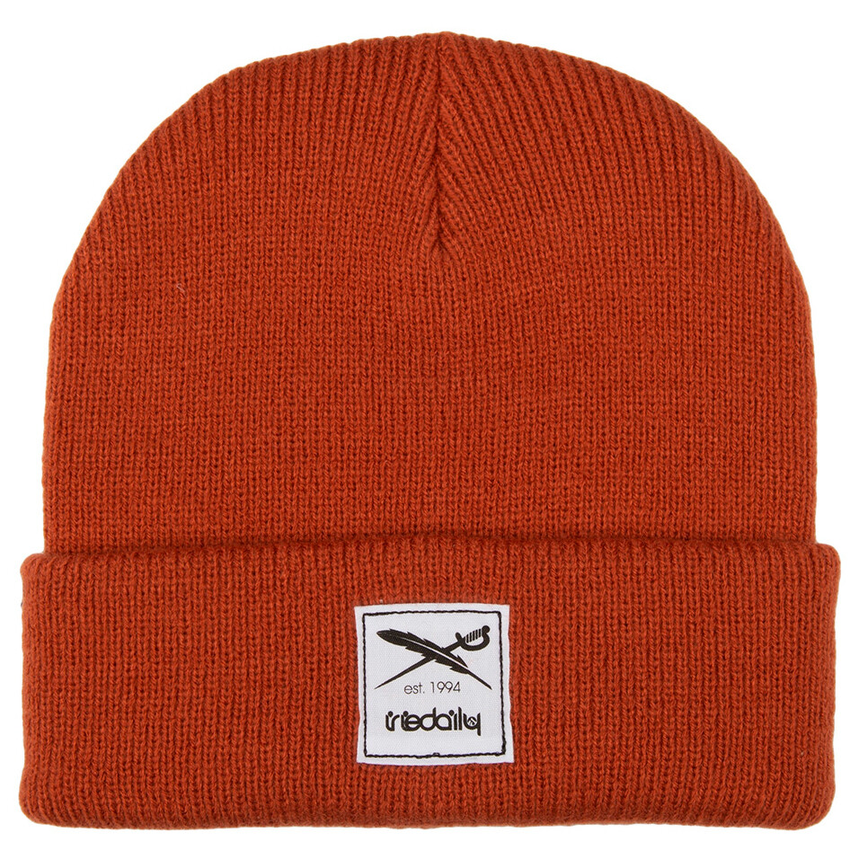 

Шапка Iriedaily Smurpher Heavy Beanie, цвет Brick