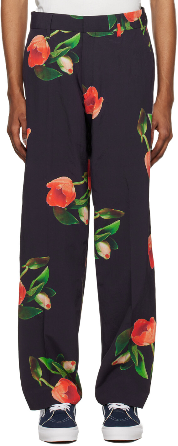 

Черные брюки-тюльпаны Pop Trading Company от Paul Smith Edition, Черный