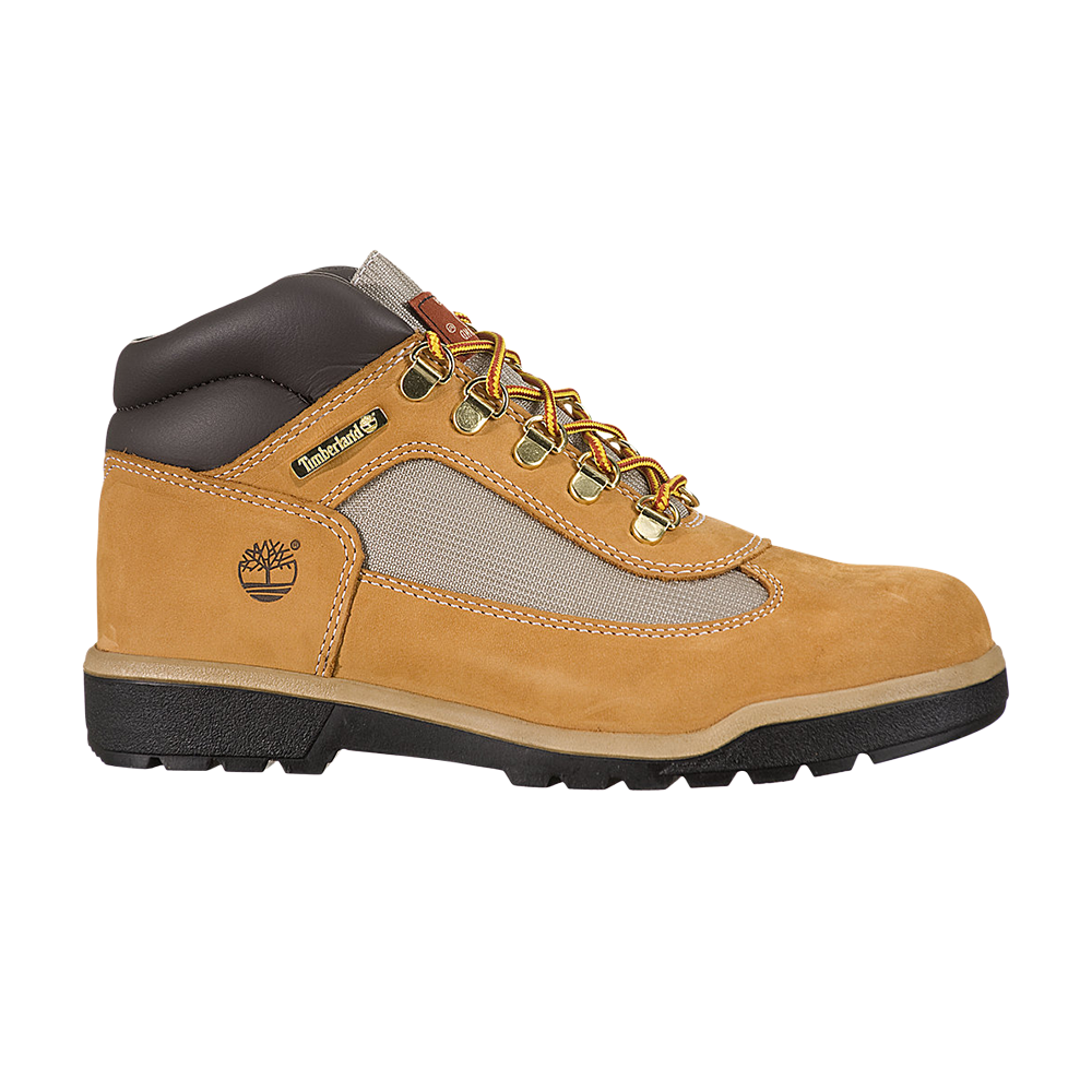 ботинки timberland waterproof boot 12709 wheat buc коричневый Полевые ботинки Юниор Timberland, желто-коричневый