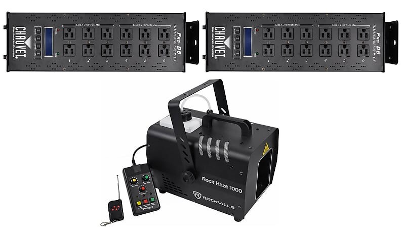 Дымогенератор Chauvet (2) PRO-D6+ROCKHAZE 1000