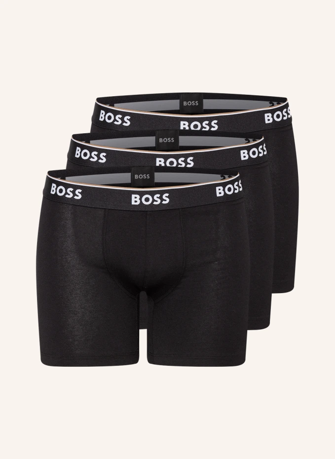 

Комплект из 3 боксеров Boss, черный