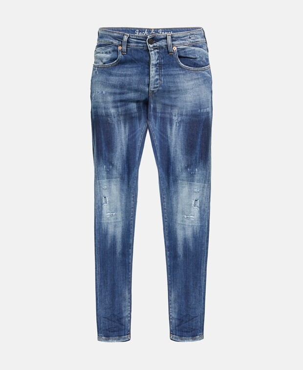 

Джинсы узкого кроя Jack & Jones, синий