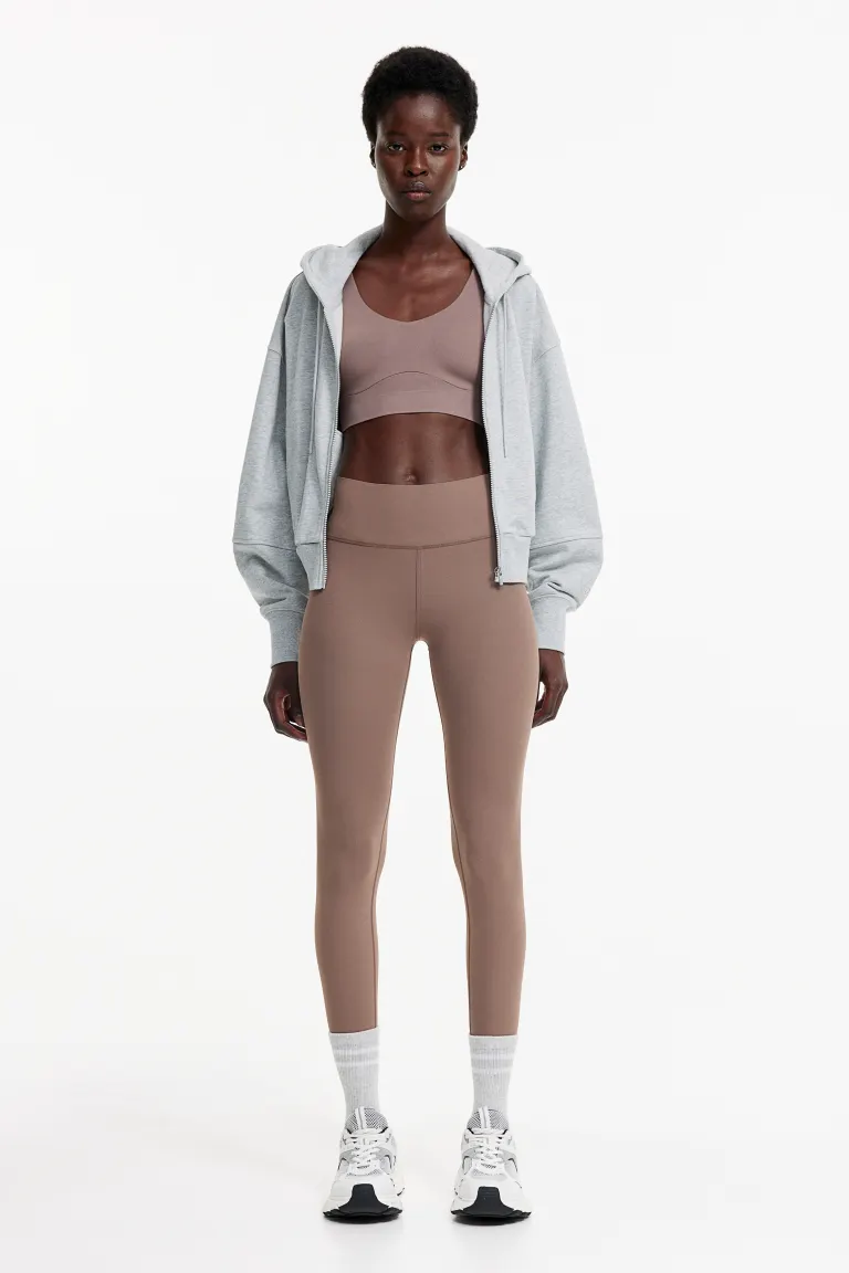 

Спортивные леггинсы от shapemove H&M, бежевый