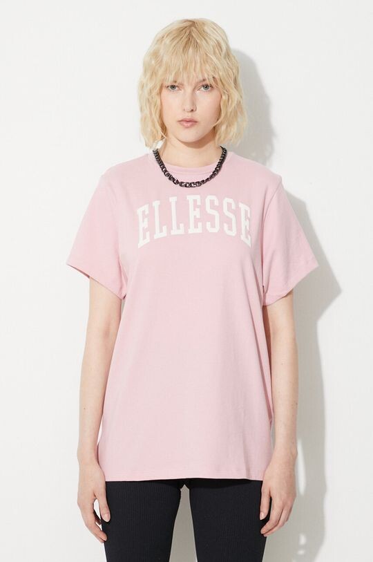 

Футболка из хлопка Ellesse, розовый