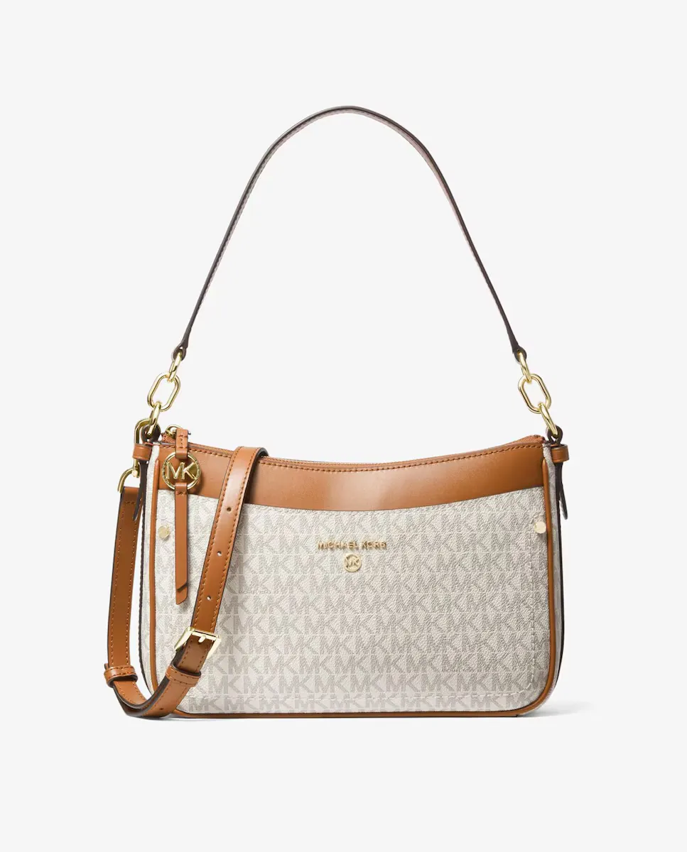 

Сумка на плечо Jet Set с логотипом Michael Michael Kors, цвет Natural