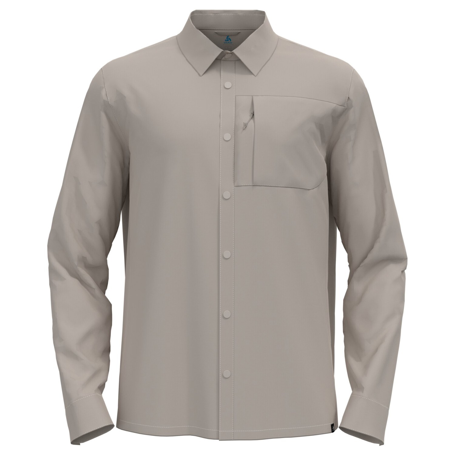 

Рубашка Odlo Essential Shirt L/S, цвет Silver Cloud