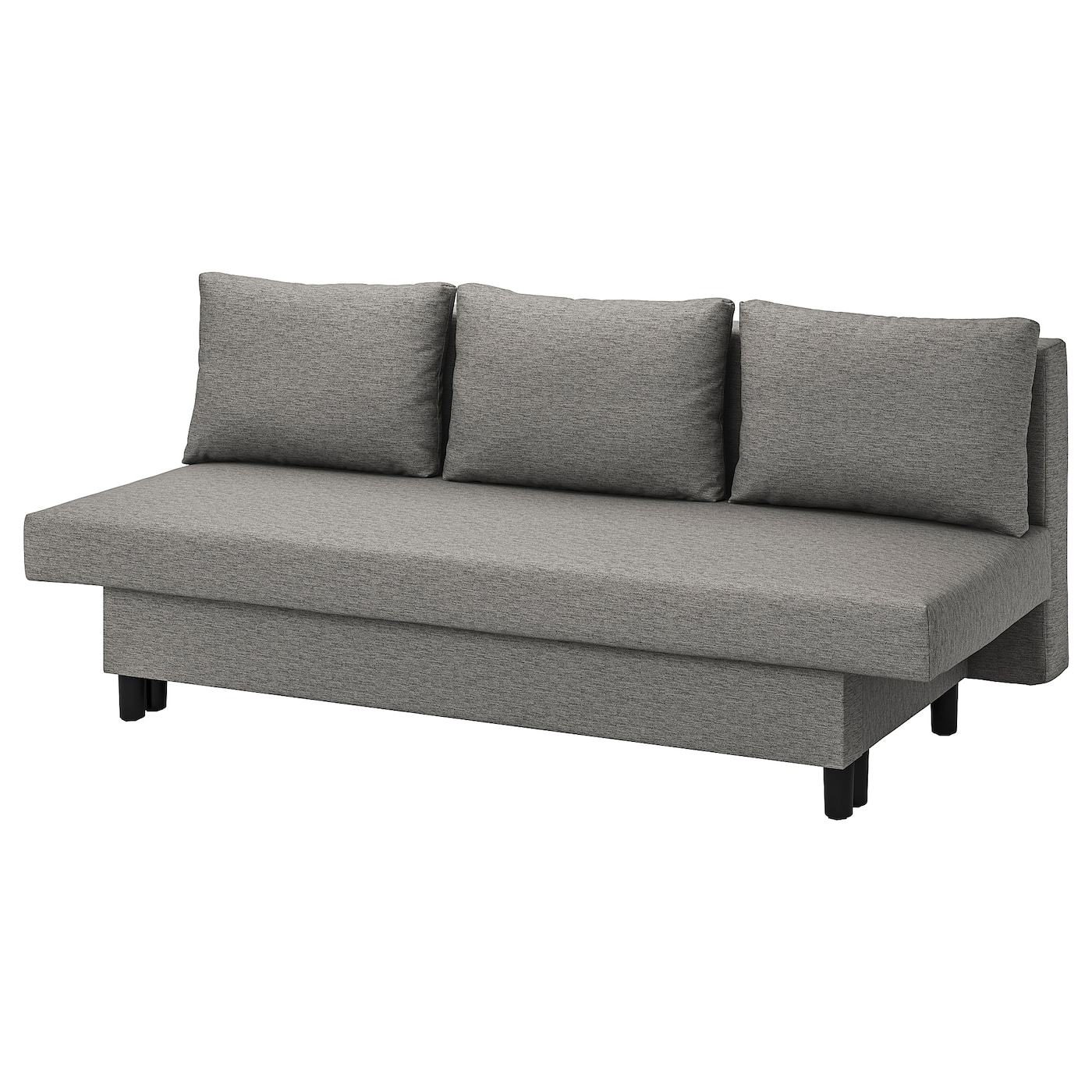ЭЛВДАЛЕН 3 дивана-кровати с откидной спинкой, Книса серый бежевый ÄLVDALEN IKEA одноместный простой диван для дома складной моющийся диван напольный диван повседневный стул для отдыха односпальная кровать