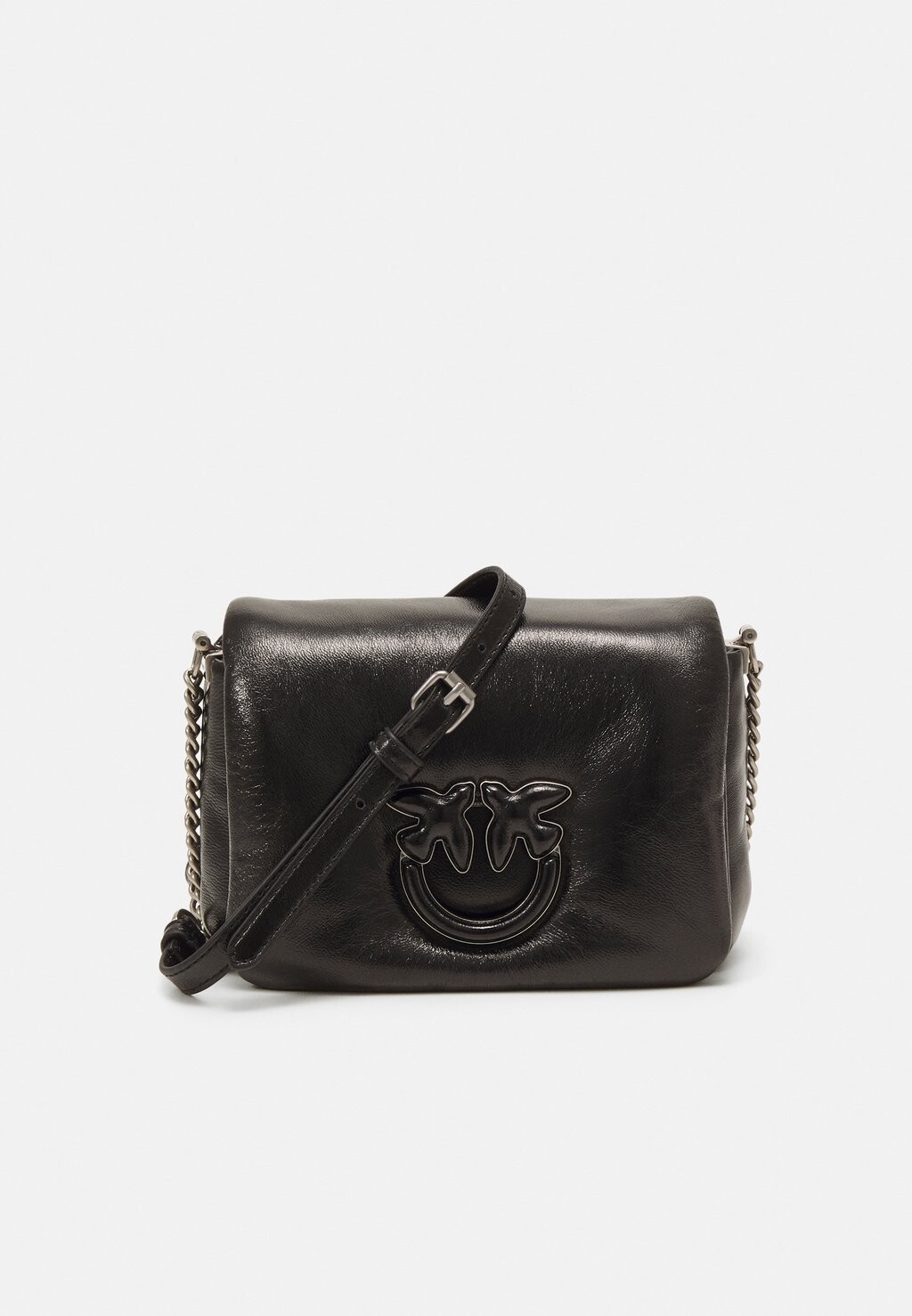 

Сумка Pinko LOVE CLICK BABY PUFF, цвет nero/old silver-coloured