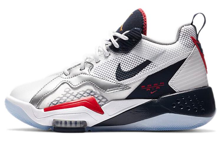 

Air Jordan Zoom '92 (Gs) женские баскетбольные кроссовки белый/синий