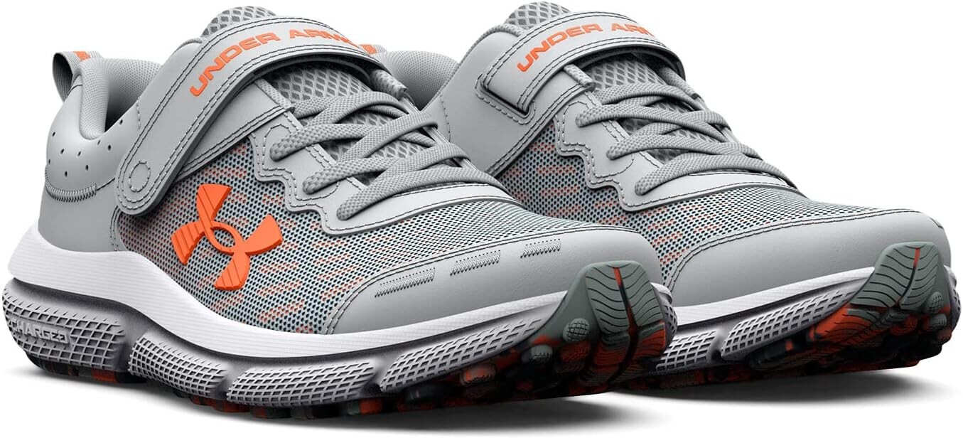 

Кроссовки Assert 10 Alternate Closure Under Armour, цвет Mod Gray/Orange Blast/Orange Blast