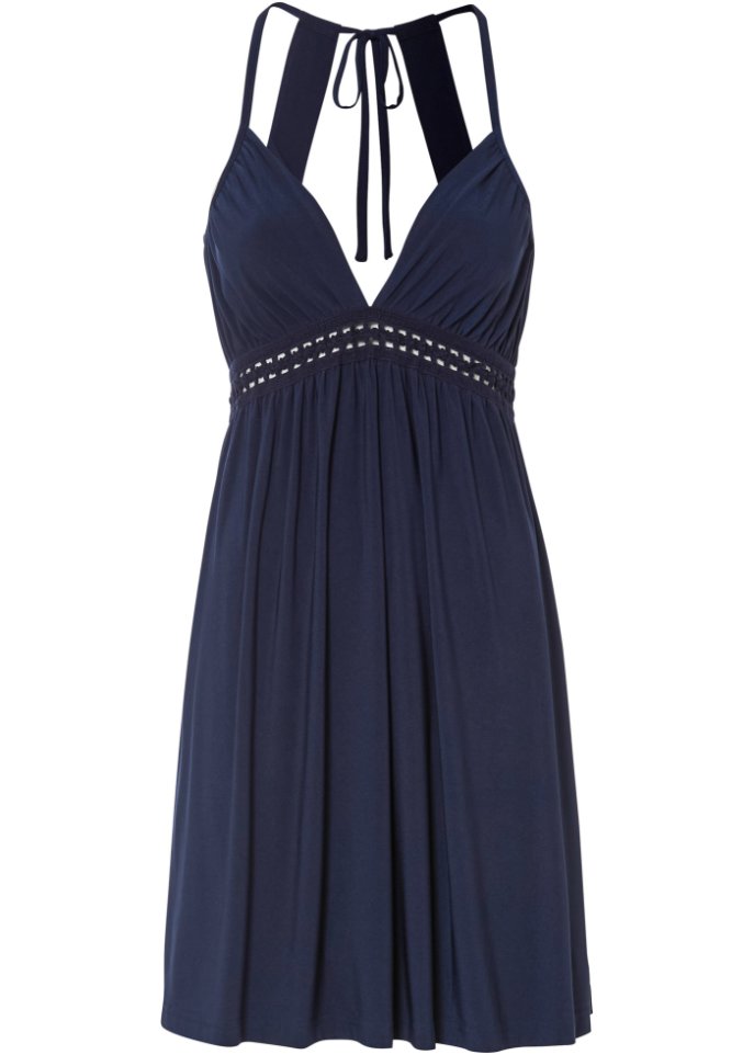 Платье из джерси Bodyflirt Boutique, синий платье из джерси bodyflirt boutique белый