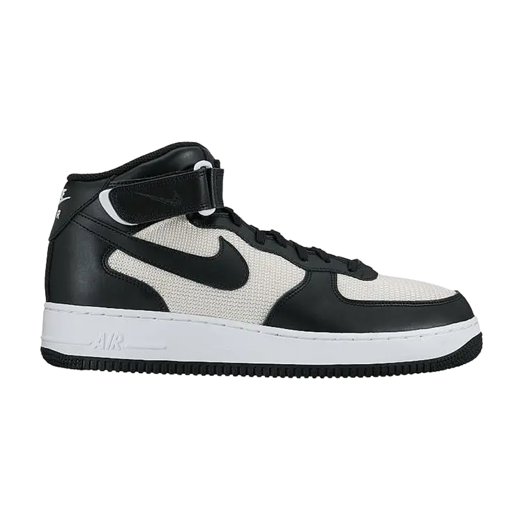 

Кроссовки Nike Air Force 1 Mid '07 'Black White', черный