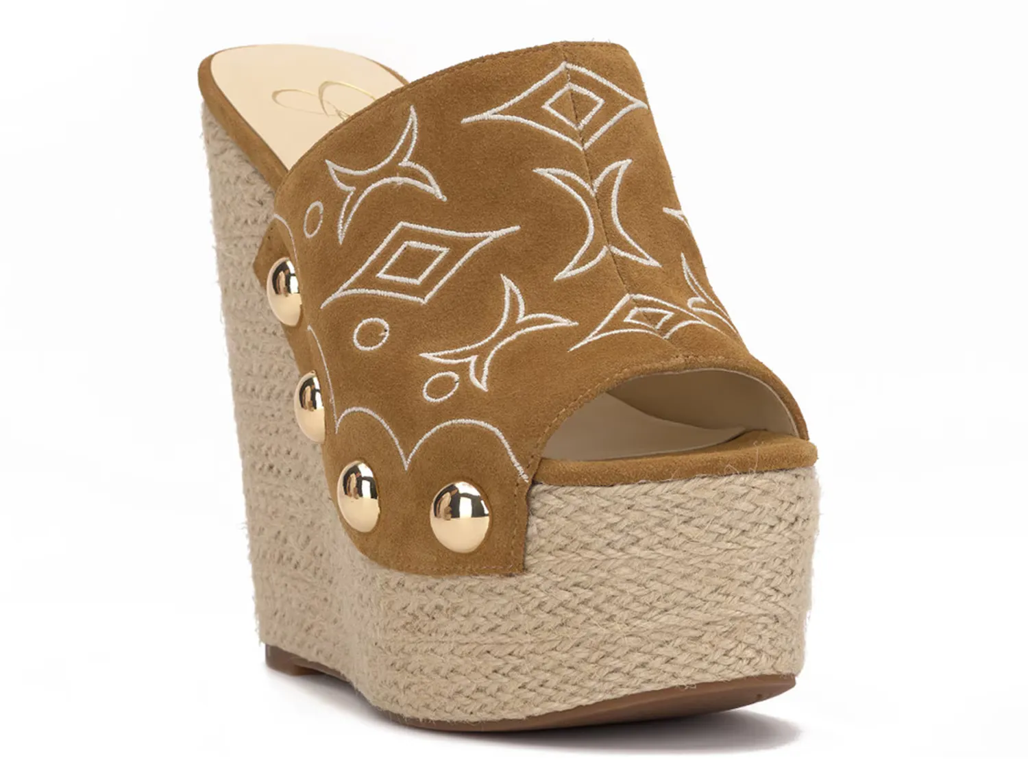 

Сандалии Vadim Espadrille Wedge Sandal Jessica Simpson, темно-коричневый