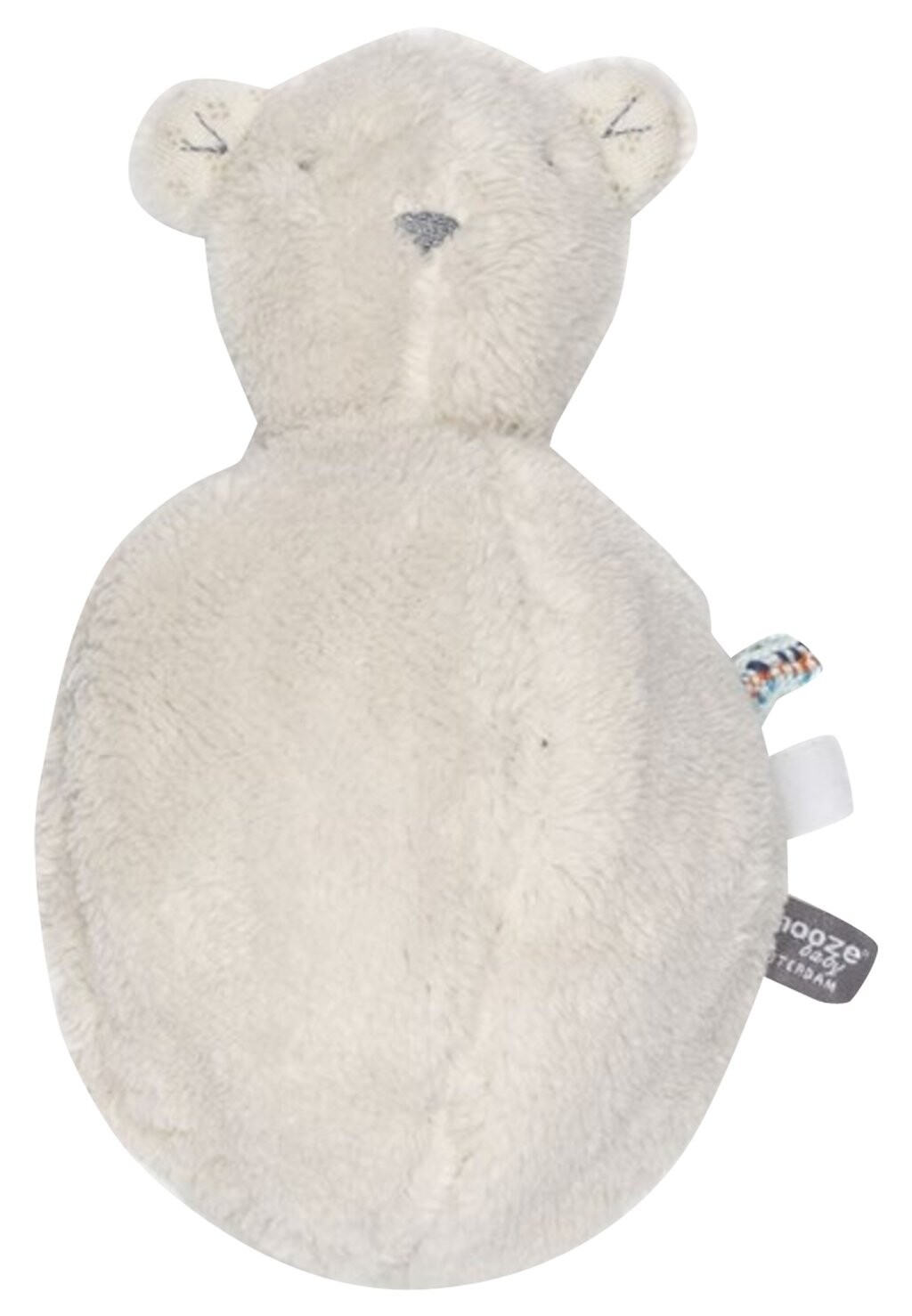 

Мягкая игрушка KNUFFEL RAMMELAAR BEER BOBBY STONE BEIGE Snoozebaby, цвет white