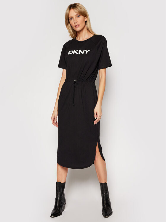 

Платье на каждый день, стандартного кроя Dkny, черный
