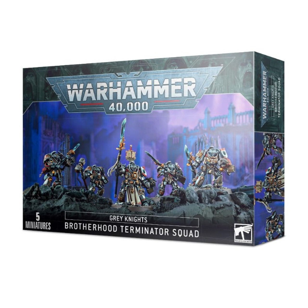 

Миниатюра Warhammer 40K: Grey Knights - Brotherhood Terminator Squad