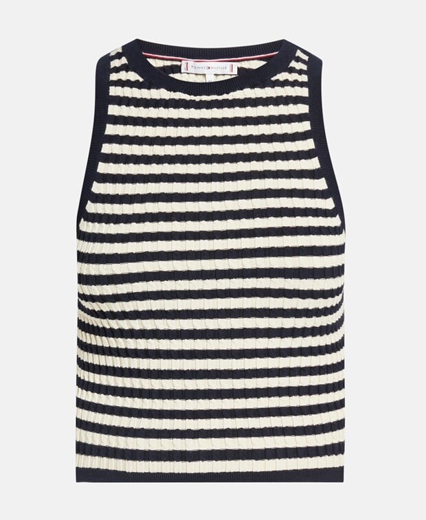 

Вязаный топ Tommy Hilfiger, белый