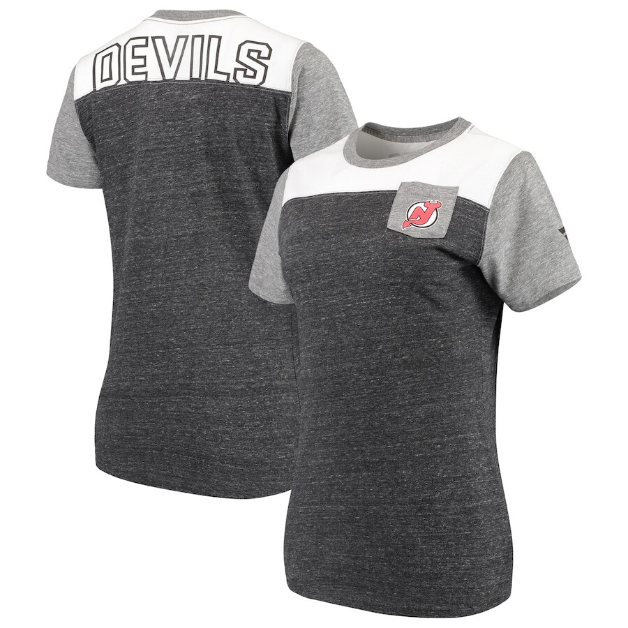 

Футболка с коротким рукавом Fanatics Branded New Jersey Devils, черный