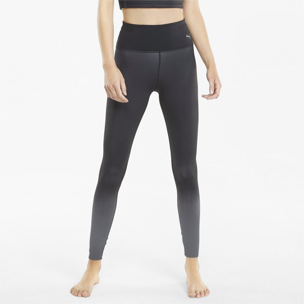 

Тайтсы Puma Yoga Studio Ombre Hw Full, черный