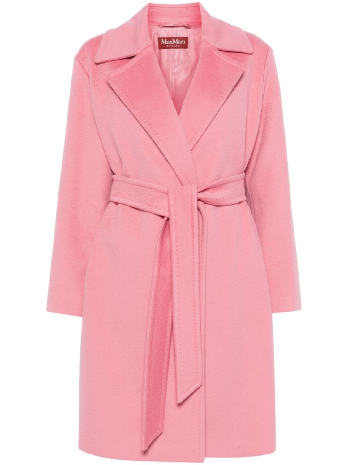 

Пальто тигра Max Mara, розовый