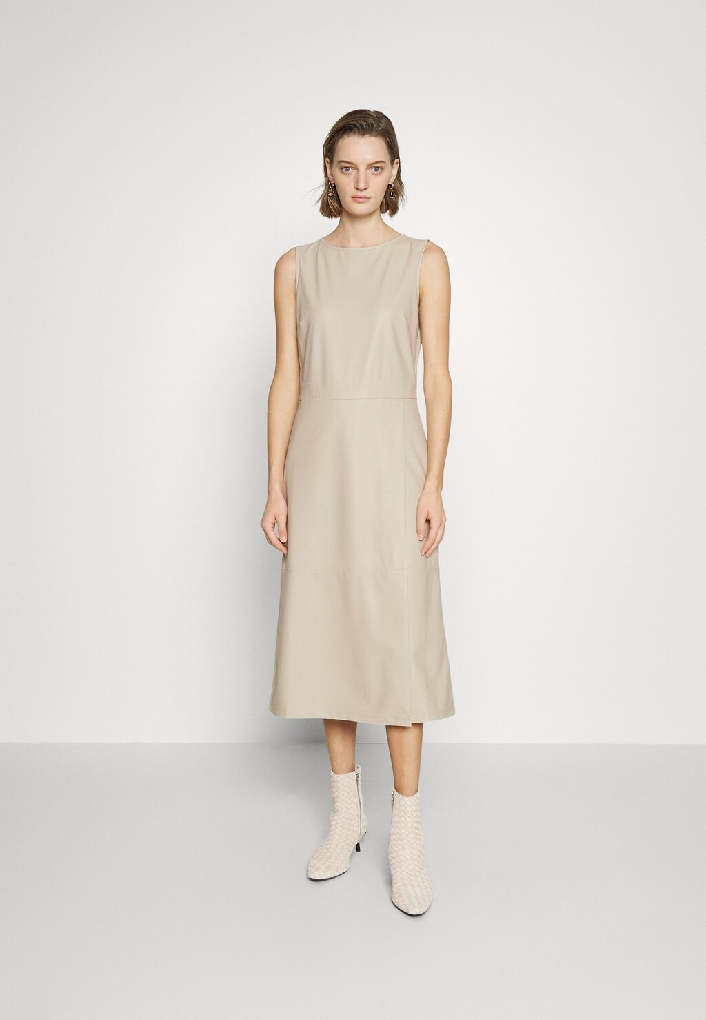 

Летнее платье Max Mara Leisure, бежевый