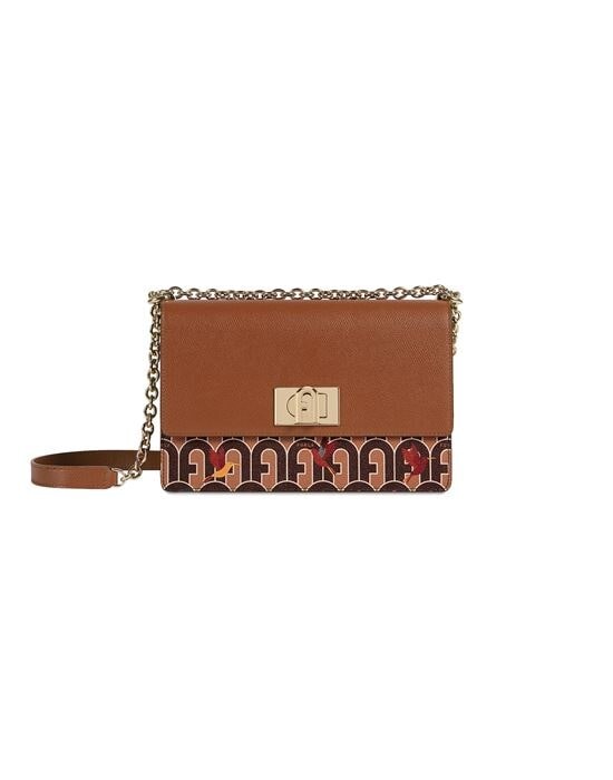 

Сумка через плечо FURLA, коричневый
