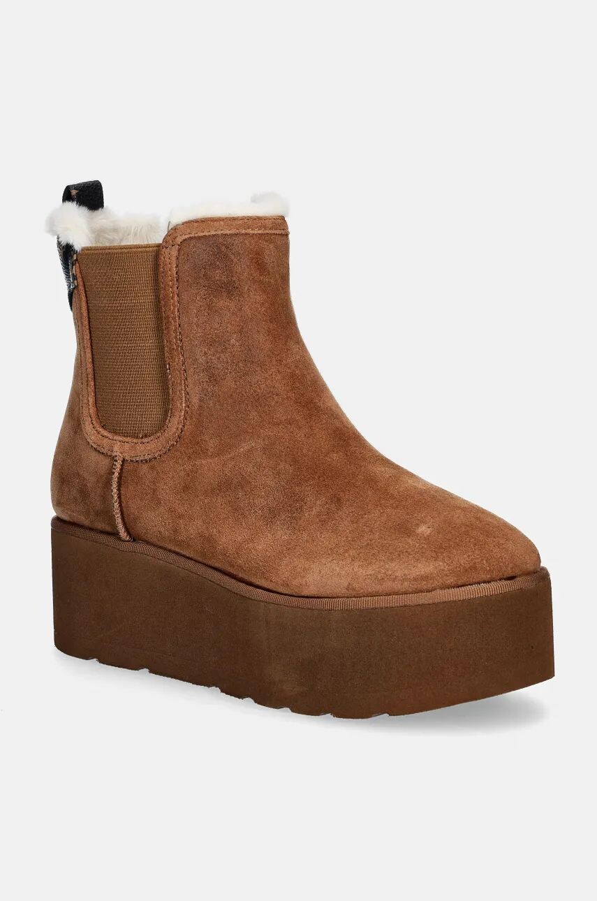 

Guess JILAINE2 замшевые ботинки челси, коричневый