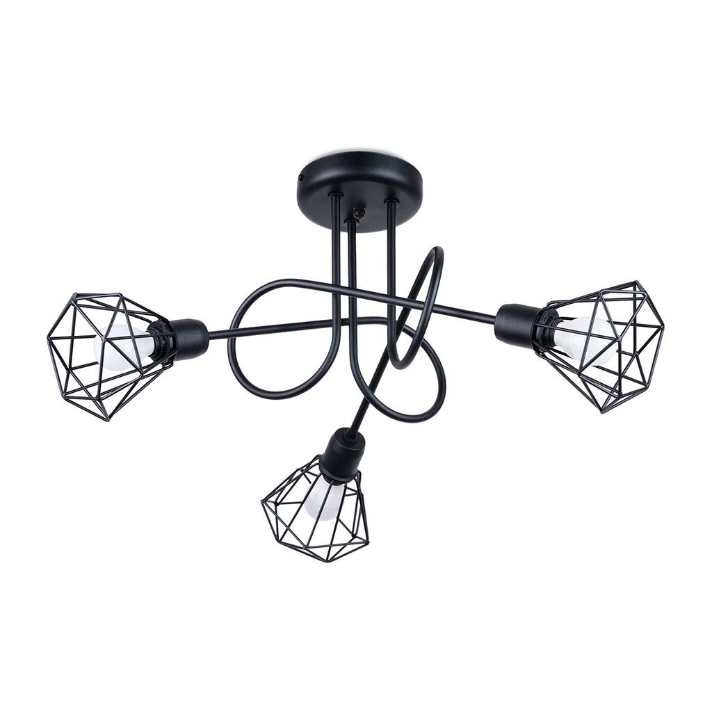 

Люстра ARTEMIS 3S черная 3xE14 40W сталь 28,5x48x48см Sollux Lighting, черный
