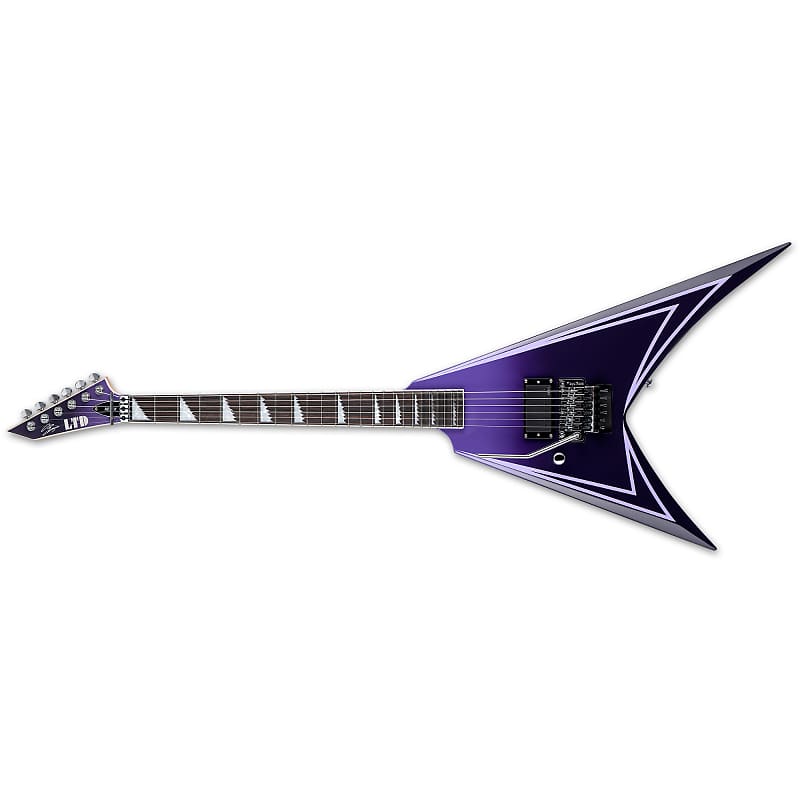 Электрогитара ESP LTD Alexi Hexed LH Left-Handed Guitar, Purple Fade w/ Pinstripes