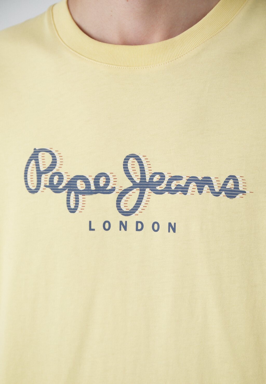 

Футболка с принтом Abel Pepe Jeans, туманно-желтый