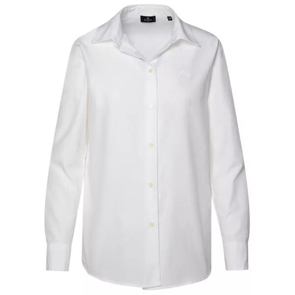 

Футболка white cotton shirt Etro, белый