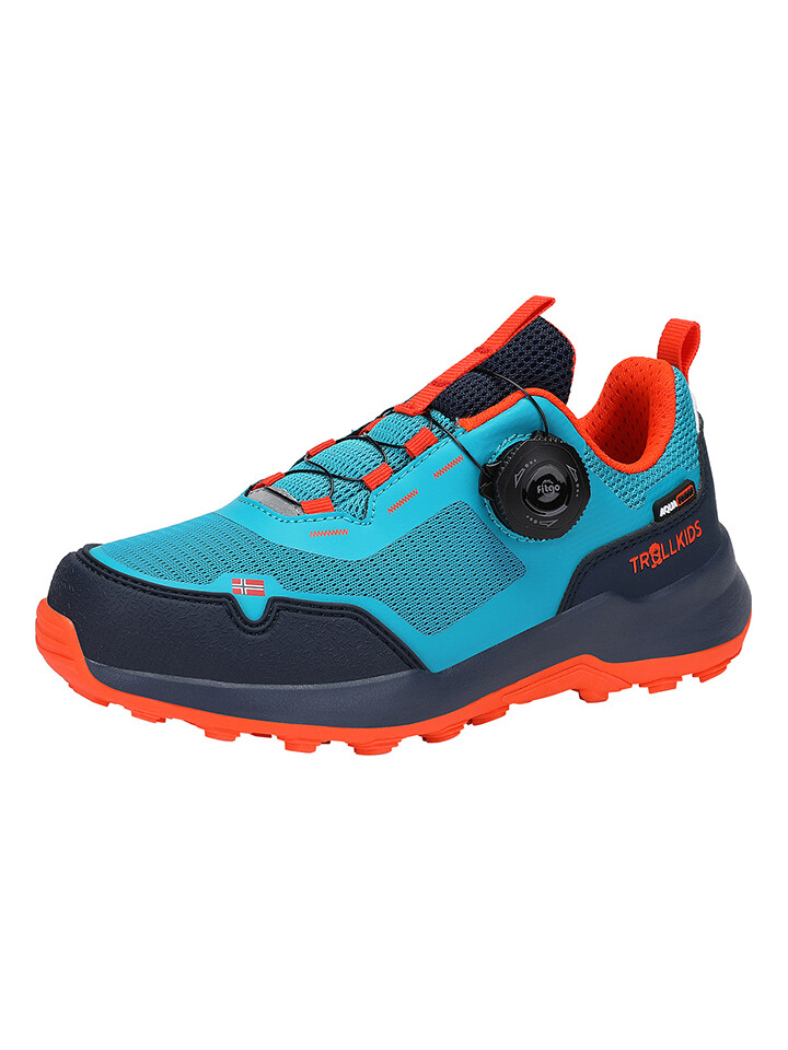 

Кроссовки Trollkids Trollfjord Low, бирюзовый